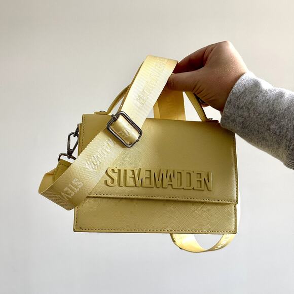 Steve Madden Yellow Purse - Picture 1 of 10